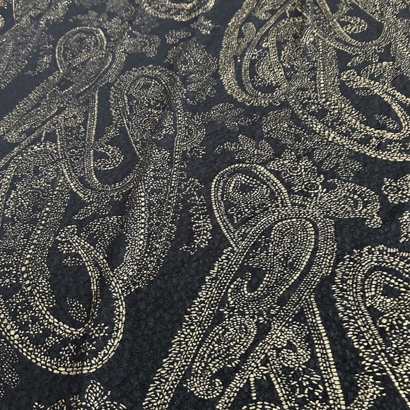 CATHERINES New Black Metallic Gold MAXI SKIRT 1X 18 20 Whimsigoth Witchy Sparkle - Picture 14 of 16